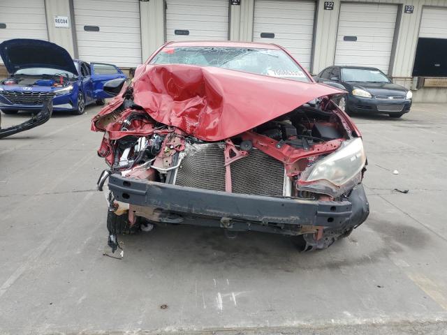 5YFBURHEXEP122766 - 2014 TOYOTA COROLLA L RED photo 5