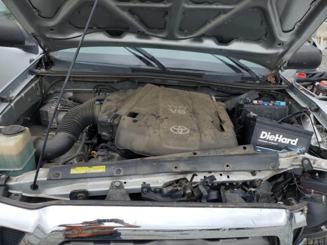 3TMJU62N69M091273 - 2009 TOYOTA TACOMA DOUBLE CAB PRERUNNER SILVER photo 11
