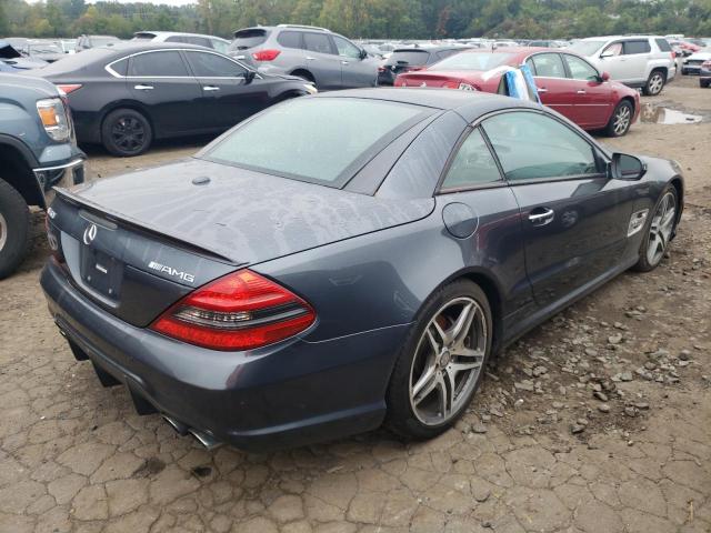 WDBSK7AA2BF161306 - 2011 MERCEDES-BENZ SL 63 AMG GRAY photo 3