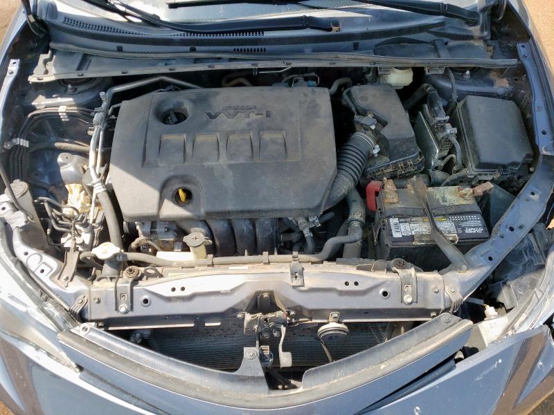 5YFBURHEXJP843406 - 2018 TOYOTA COROLLA L 蓝色 照片 11