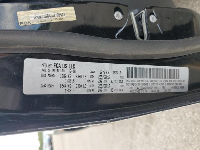 1C4NJDBB4GD780547 - 2016 JEEP COMPASS SPORT Қара фото 13