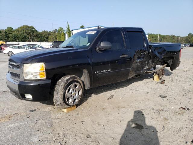 2GCEC13J171629482 - 2007 CHEVROLET SILVERADO C1500 CREW CAB BLACK photo 1