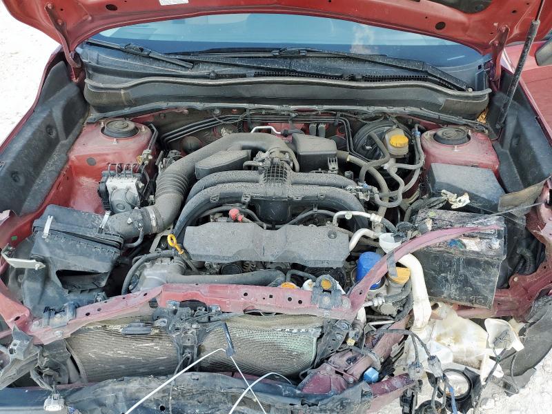 JF2SJAEC1HH450687 - 2017 SUBARU FORESTER 2.5I PREMIUM წითელი ფოტო 12