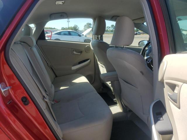 JTDKN3DU7B1479121 - 2011 TOYOTA PRIUS RED photo 10