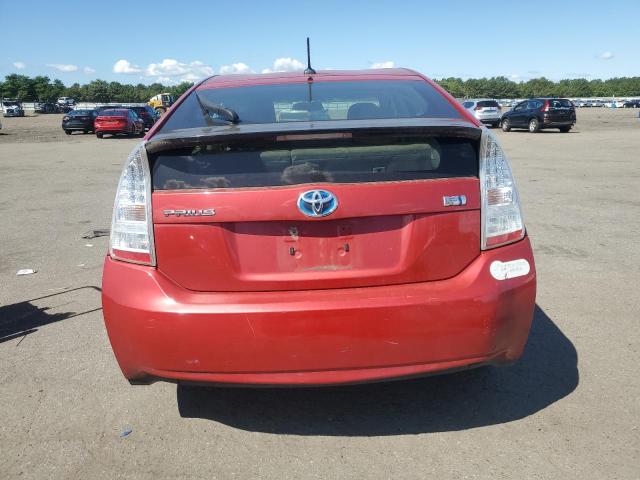 JTDKN3DU7B1479121 - 2011 TOYOTA PRIUS RED photo 6