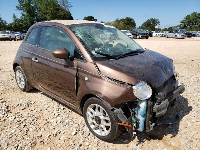 3C3CFFDR9DT652152 - 2013 FIAT 500 POP BROWN photo 4