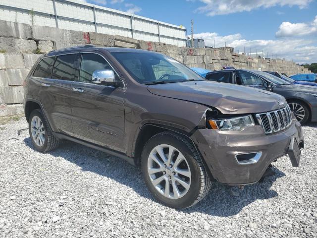 1C4RJFBG8HC792961 - 2017 JEEP GRAND CHEROKEE LIMITED 棕色 照片 4