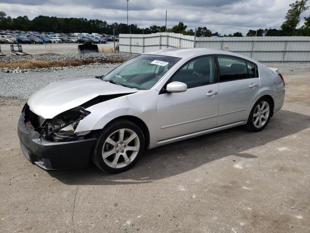 1N4BA41E28C814416 - 2008 NISSAN MAXIMA SE SILVER photo 1