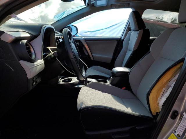 2T3WFREV7HW389180 - 2017 TOYOTA RAV4 XLE ვერცხლისფერი ფოტო 7