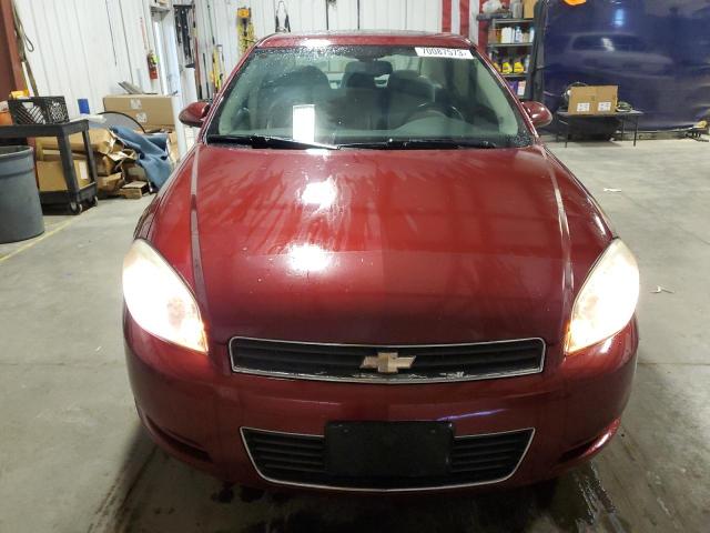 2G1WB5EK1A1104040 - 2010 CHEVROLET IMPALA LT RED photo 5