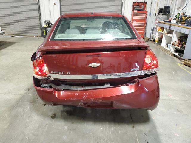 2G1WB5EK1A1104040 - 2010 CHEVROLET IMPALA LT RED photo 6