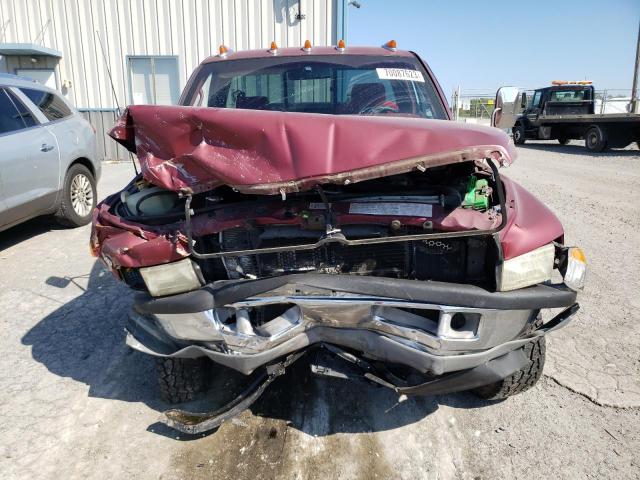 1B7KF26W1RS698294 - 1994 DODGE RAM 2500 BURGUNDY photo 5