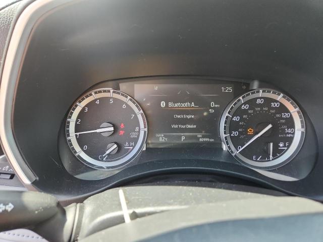 5TDGZRBH8NS208255 - 2022 TOYOTA HIGHLANDER XLE BLUE photo 9