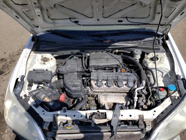 1HGEM22105L010921 - 2005 HONDA CIVIC DX VP Weiß Foto 11