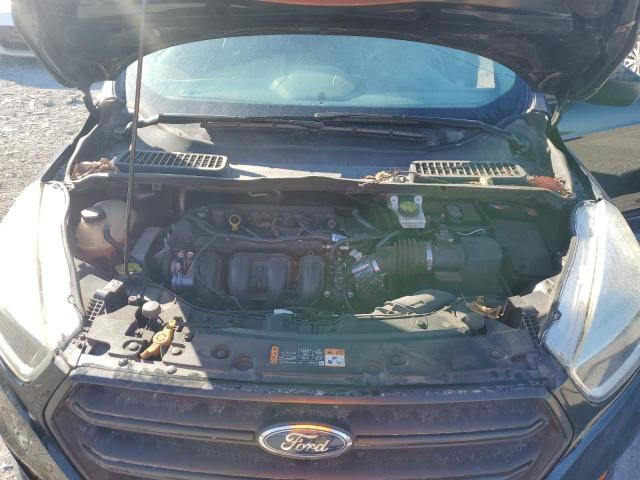 1FMCU0F79HUE00726 - 2017 FORD ESCAPE S BLACK photo 12