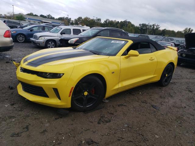 1G1FD3DS6G0162892 - 2016 CHEVROLET CAMARO LT YELLOW photo 1