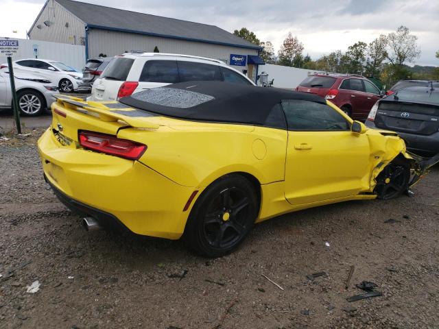 1G1FD3DS6G0162892 - 2016 CHEVROLET CAMARO LT YELLOW photo 3