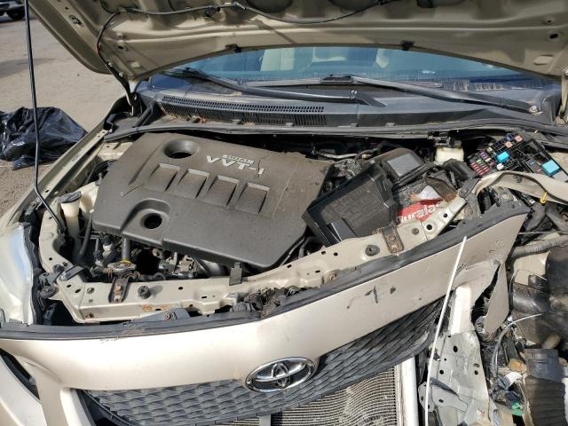 2T1BU40EX9C057289 - 2009 TOYOTA COROLLA BASE ოქროსფერი ფოტო 11