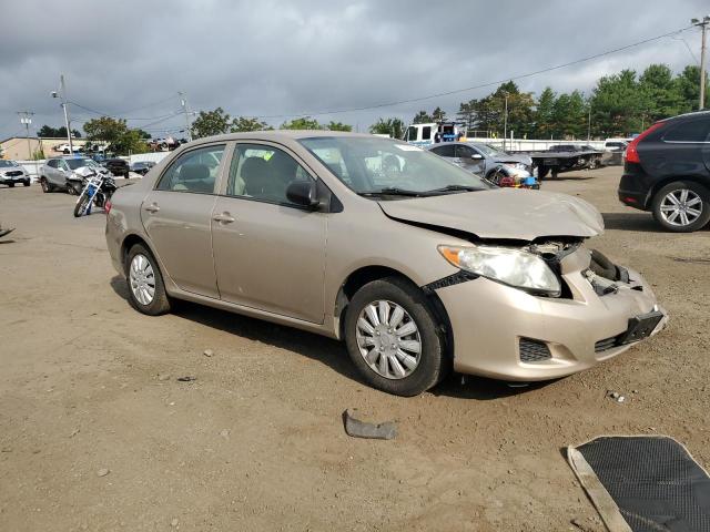 2T1BU40EX9C057289 - 2009 TOYOTA COROLLA BASE ოქროსფერი ფოტო 4