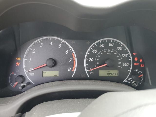 2T1BU40EX9C057289 - 2009 TOYOTA COROLLA BASE ოქროსფერი ფოტო 9