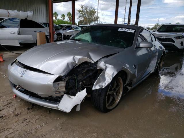 JN1AZ34D55M610486 - 2005 NISSAN 350Z COUPE GRAY photo 1