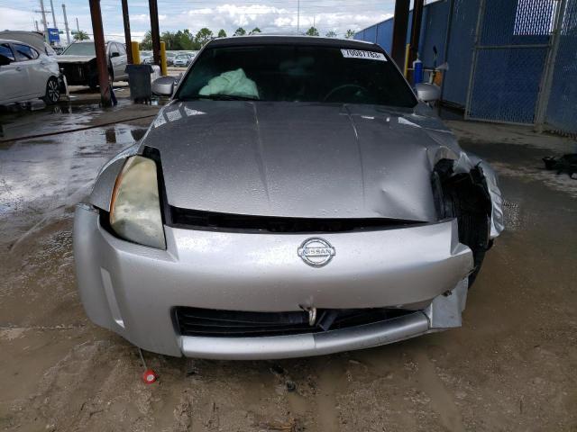 JN1AZ34D55M610486 - 2005 NISSAN 350Z COUPE GRAY photo 5