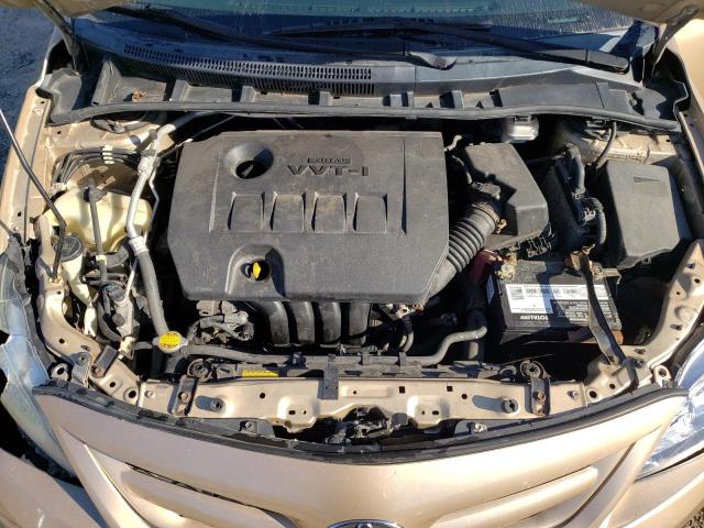 5YFBU4EE2CP024450 - 2012 TOYOTA COROLLA LE BASE GOLD photo 11