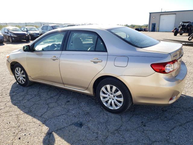 5YFBU4EE2CP024450 - 2012 TOYOTA COROLLA LE BASE GOLD photo 2