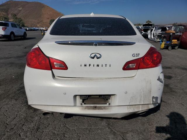 JN1CV6AP0DM712653 - 2013 INFINITI G37 BASE თეთრი ფოტო 6