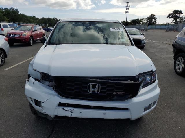 5FPYK1F77EB003310 - 2014 HONDA RIDGELINE SPORT WHITE photo 5