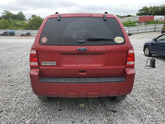 1FMCU0D75CKA34478 - 2012 FORD ESCAPE XLT BURGUNDY photo 6