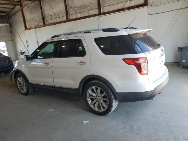 1FM5K7D84FGC23100 - 2015 FORD EXPLORER XLT WHITE photo 2