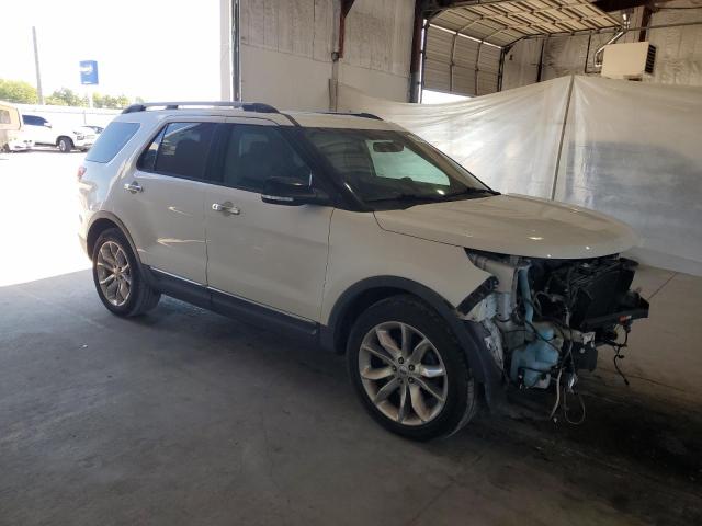 1FM5K7D84FGC23100 - 2015 FORD EXPLORER XLT WHITE photo 4