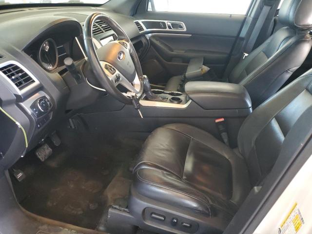 1FM5K7D84FGC23100 - 2015 FORD EXPLORER XLT WHITE photo 7