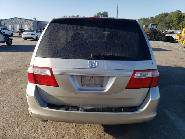 5FNRL38266B096460 - 2006 HONDA ODYSSEY LX SILVER photo 6