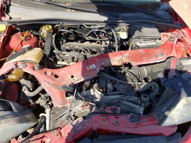 1FAFP36N45W180233 - 2005 FORD FOCUS ZXW RED photo 11