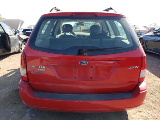 1FAFP36N45W180233 - 2005 FORD FOCUS ZXW RED photo 6