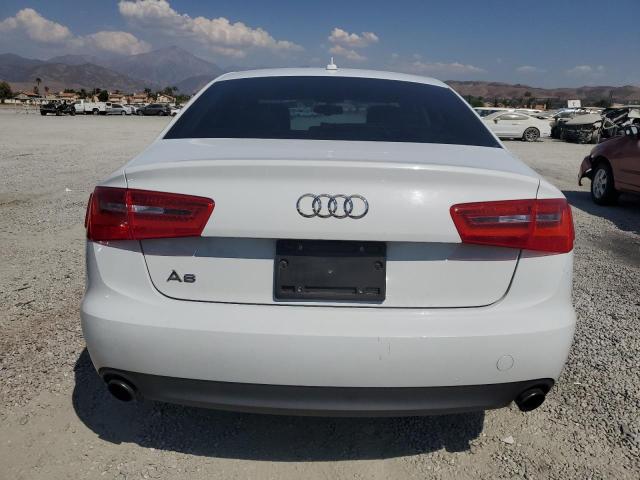 WAUCFAFC4FN032218 - 2015 AUDI A6 PREMIUM WHITE photo 6