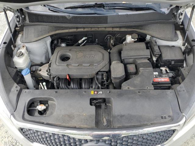 5XYPG4A32GG155633 - 2016 KIA SORENTO LX SILVER photo 12