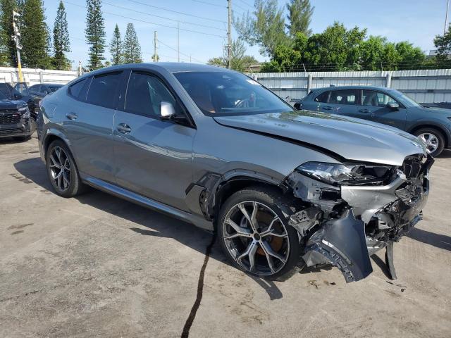 5UX33EX07R9S28477 - 2024 BMW X6 XDRIVE40I GRAY photo 4