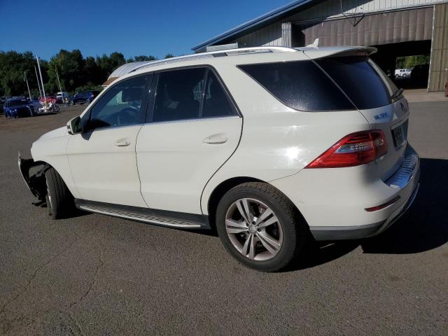 4JGDA5HB9DA248275 - 2013 MERCEDES-BENZ ML 350 4MATIC WHITE photo 2