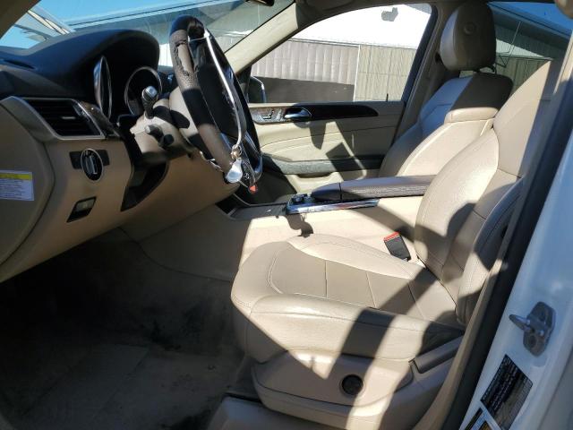 4JGDA5HB9DA248275 - 2013 MERCEDES-BENZ ML 350 4MATIC WHITE photo 7