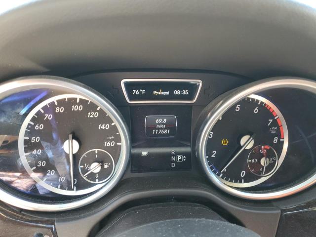 4JGDA5HB9DA248275 - 2013 MERCEDES-BENZ ML 350 4MATIC WHITE photo 9