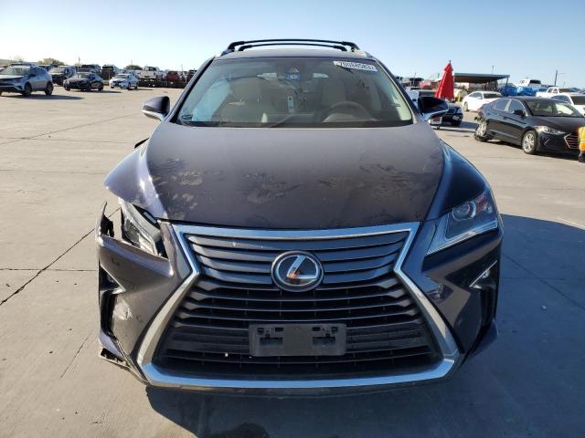 JTJGZKCA2J2005885 - 2018 LEXUS RX 350 L BLUE photo 5