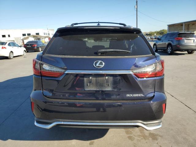 JTJGZKCA2J2005885 - 2018 LEXUS RX 350 L BLUE photo 6