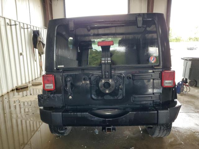 1C4HJWEG9HL660928 - 2017 JEEP WRANGLER U SAHARA BLACK photo 6