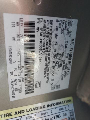 1FMFU16568LA19357 - 2008 FORD EXPEDITION XLT SILVER photo 13