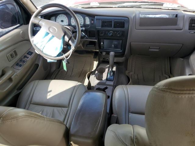 5TEGN92N42Z010272 - 2002 TOYOTA TACOMA DOUBLE CAB PRERUNNER BURGUNDY photo 8