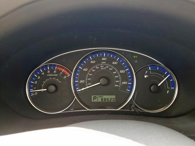 JF2SH6CC3AH774709 - 2010 SUBARU FORESTER 2.5X PREMIUM WHITE photo 9