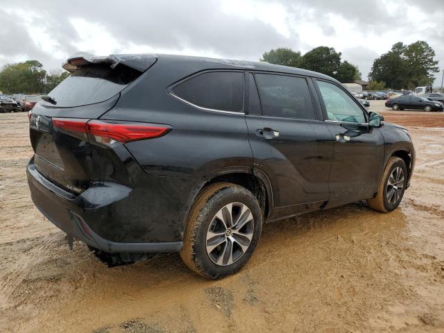 5TDGZRBH9LS507542 - 2020 TOYOTA HIGHLANDER XLE BLACK photo 3